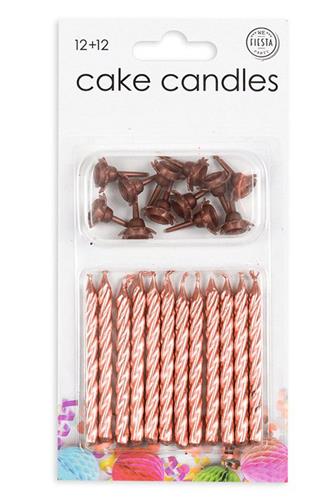 Kagelys & Holdere, Rosa Guld