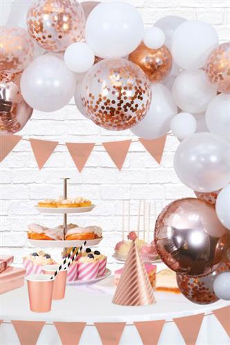 Ballonbue Kit, Rosa Guld