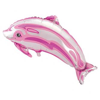 Folie Ballon, Lyserød Delfin