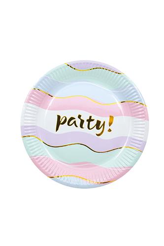 Medium Tallerkener, Party