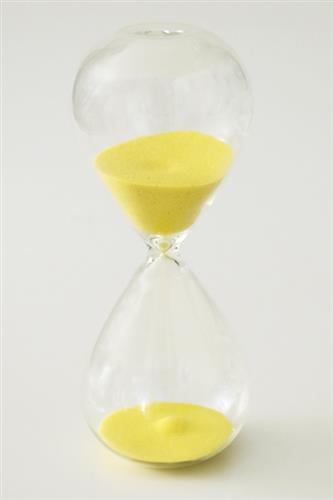 Inspiration Jabeth Wilson Afdæk Timeglas - Glas (20 cm), lysegrøn (30 min.) | Faraos Webshop
