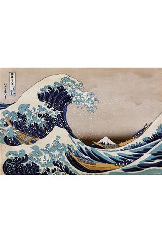 Den Store Bølge ud for Kanagawa - Plakat 61x91,5cm