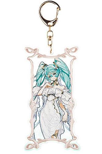 Character Vocal Series 01 - Hatsune Miku feat. Yoneyama Mai Akryl Nøglering 9cm
