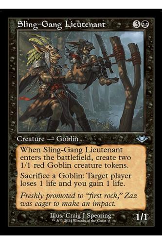 Sling-Gang Lieutenant