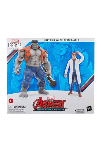 Avengers: Gray Hulk & Dr. Bruce Banner 15 cm