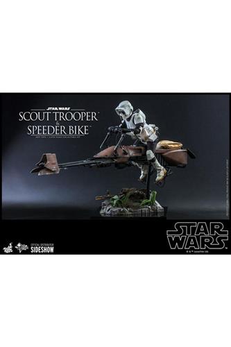 1/6 Scout Trooper & Speeder Bike 30 cm