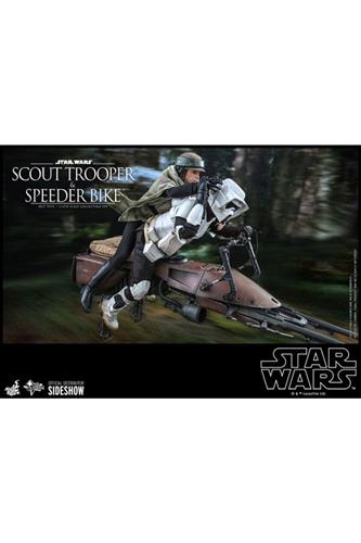 1/6 Scout Trooper & Speeder Bike 30 cm