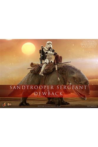 1/6 Sandtrooper Sergeant & Dewback 30 cm