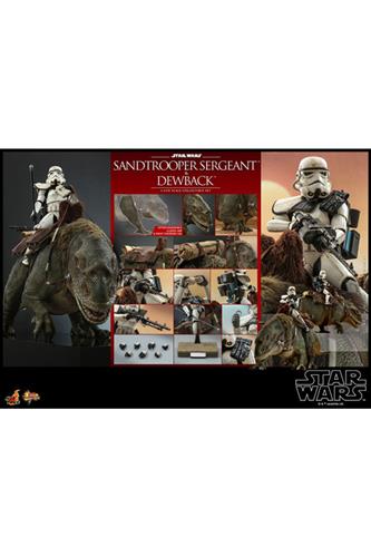 1/6 Sandtrooper Sergeant & Dewback 30 cm