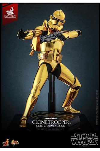 1/6 Clone Trooper (Gold Chrome Version) Exclusive 30 cm