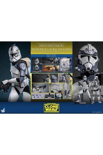 1/6 104th Battalion Wolfpack Clone Trooper 30 cm