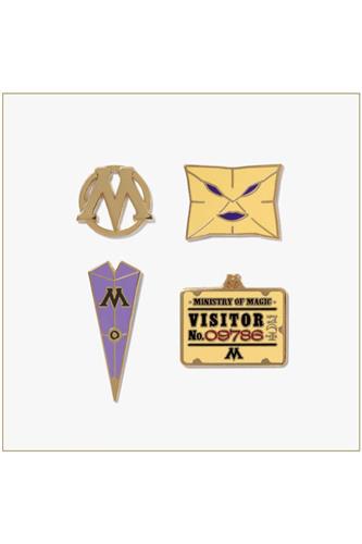 Harry Potter - Welcome to the Ministry Pin Badge Set Harry Potter - Welcome to the Ministry Pin Badge Set