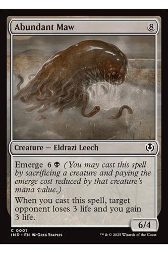 Abundant Maw