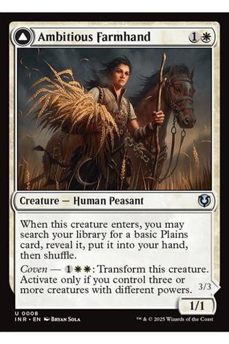 Ambitious Farmhand // Seasoned Cathar