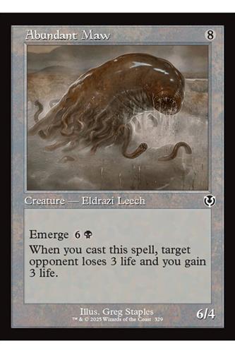 Abundant Maw