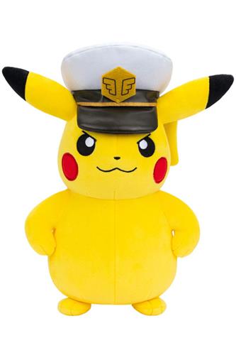 Pokemon - Captain Pikachu Bamse 20cm