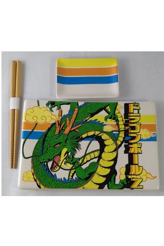 Dragon Ball Z - Shenron Keramisk Sushi Sæt med Spisepinde