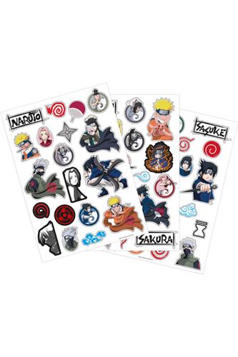 Naruto - Klistermærker (3 Ark)
