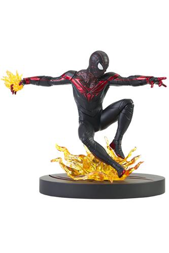 Marvel Gallery Ps5 Miles Morales Pvc Statue