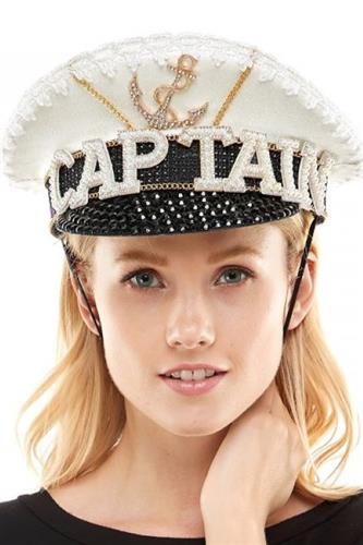 Kaptajn Hat - Voksenstørrelse, Onesize | Faraos