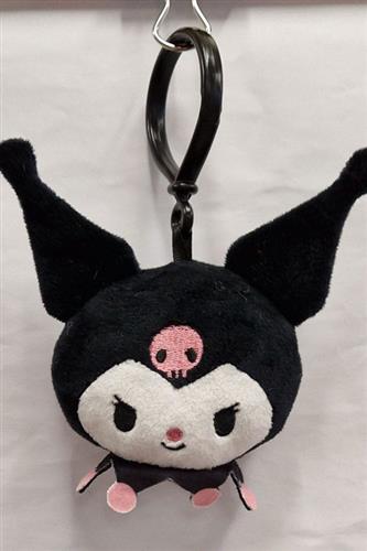 Kuromi - Plys Nøglering 12cm Kuromi - Plys Nøglering 12cm