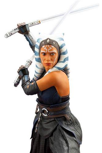 Star Wars Mandalorian Ahsoka Tano Artfx+ Pvc Statue 19 cm