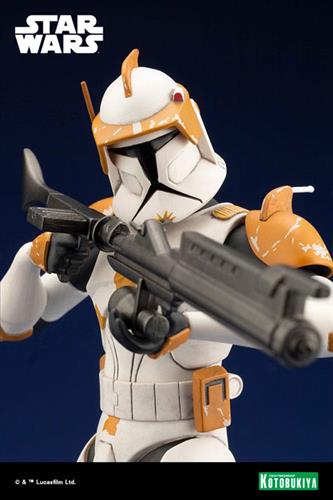 Star Wars Clone Wars Commander Cody Artfx+ Statue 17 cm