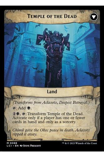 Aclazotz, Deepest Betrayal // Temple of the Dead
