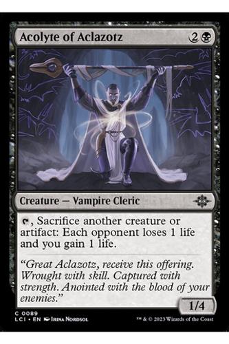 Acolyte of Aclazotz