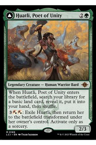 Huatli, Poet of Unity // Roar of the Fifth People - The Lost Caverns of ...