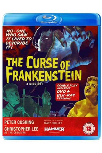 The Curse Of Frankenstein Blu-ray + Dvd - Horror 