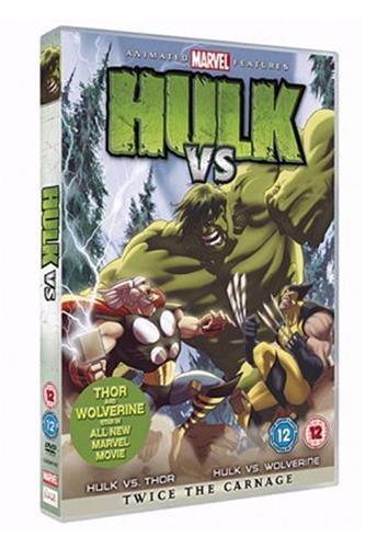 Hulk vs Wolverine / Hulk and vs Thor DVD