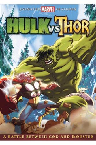 Hulk vs Thor DVD