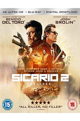 Sicario 2 - Soldado 4K Ultra HD + Blu-Ray - Lionsgate | Faraos Webshop