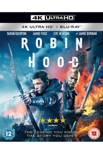 Robin Hood 4K Ultra HD + Blu-Ray - Lionsgate | Faraos Webshop