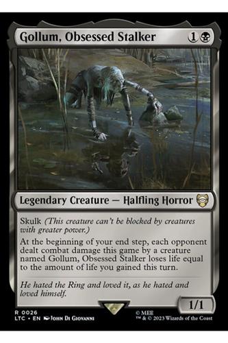 Gollum Obsessed Stalker EDH Gameplay 