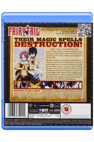 Fairy Tail Collection 1 (Ep. 1-24) Blu-Ray