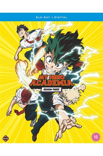 My Hero Academia - Season 3 (Ep. 39-63) Blu-Ray