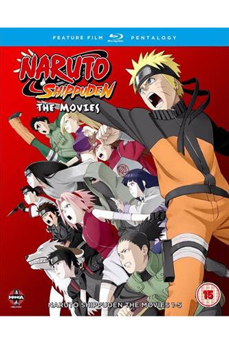 Naruto Shippuden Movies 1-5 Pentalogy Collection (Blu-Ray)