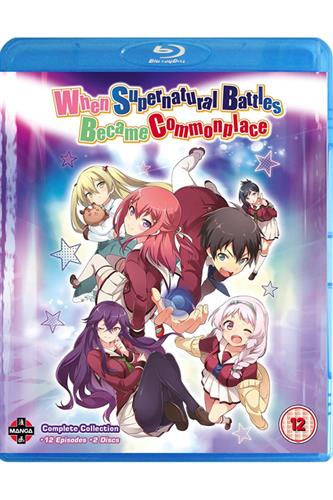 When Supernatural Battles Become Common Place - Complete (Ep. 1-12) Blu-Ray
