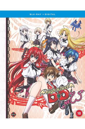 High School DxD: Episodes 1-12 + Extras Dvd 2013 4-Disc Set 704400091667