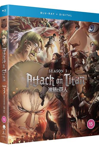 Attack on Titan - Season 3 (Ep. 38-59) Blu-Ray