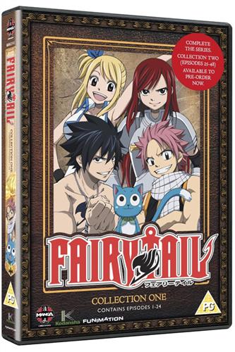 Fairy Tail Collection 1 (Ep. 1-24) DVD
