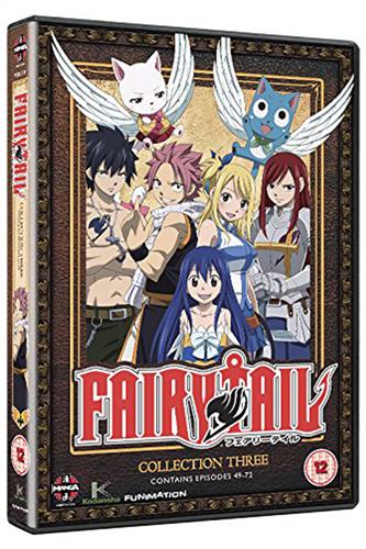 Fairy Tail Collection 3 (Ep. 49-72) DVD