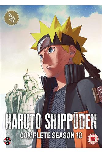 Naruto Shippuden - Complete Series 10 (Ep. 459-500) DVD