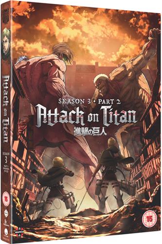 Attack On Titan - Season 3 Part Two (Ep. 50-59) DVD