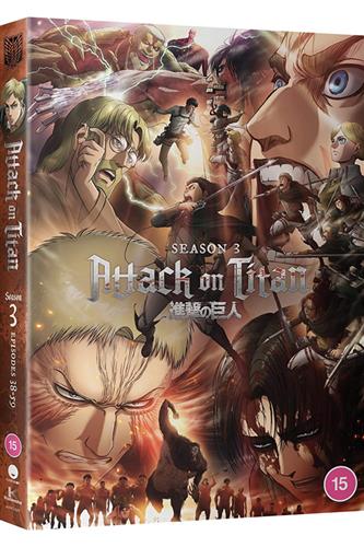 Attack On Titan - Season 3 (Ep. 38-59) DVD