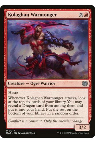 Kolaghan Warmonger