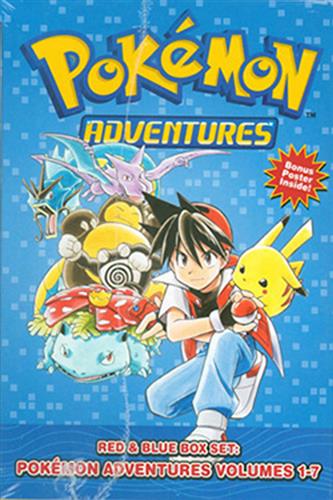 Pokemon Adventures Box Set 1 Red & Blue (vol. 1-7) - Hidenori Kusaki & Mato