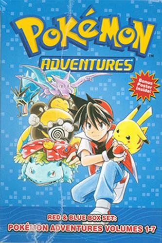 Pokemon Adventures Box Set 1 Red & Blue (vol. 1-7)
